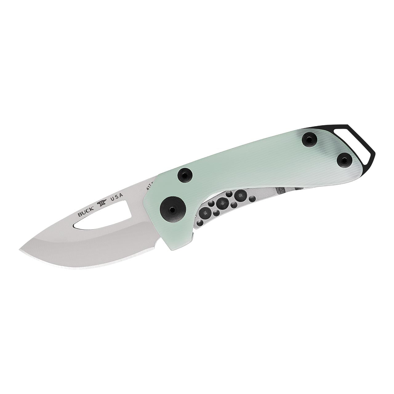 Buck 417 BUDGIE Taschenmesser, grün