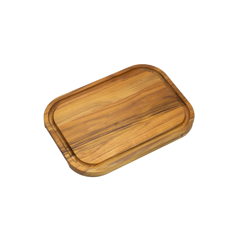 Stolf Teakholz Schneidbrett Elegance Culinary 40cm x 28cm