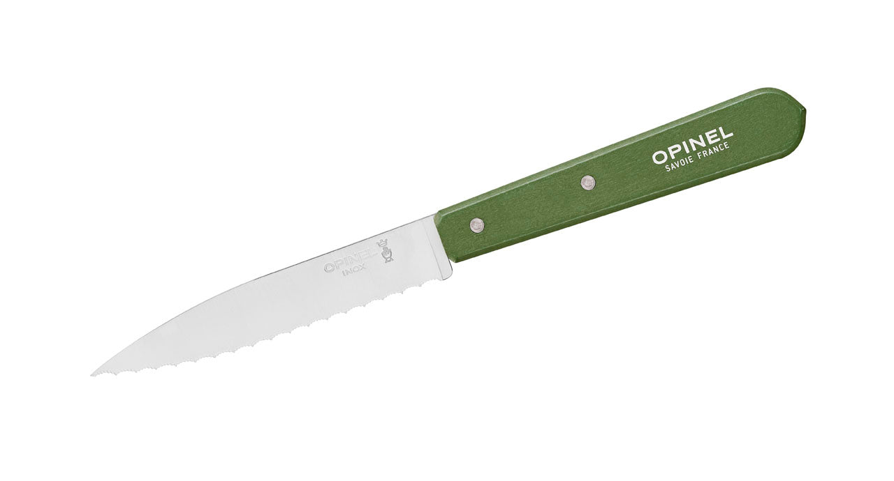 Opinel No 113 PAYSAGE Rillenmesser, khaki