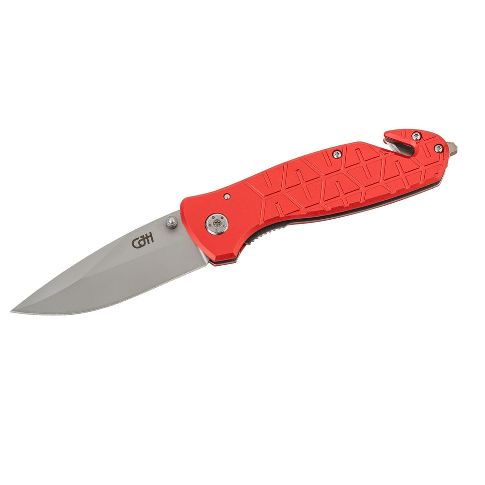 Herbertz CJH Rettungsmesser, Leichtmetall/rot