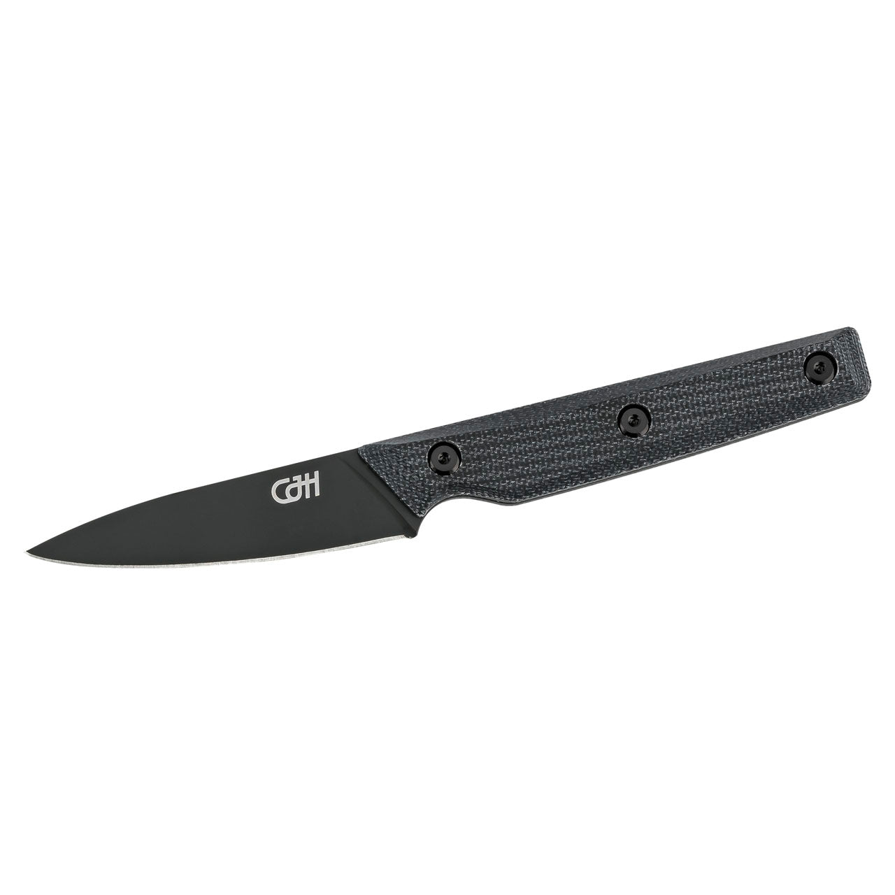 Herbertz CJH Schälmesser, VG10 Stahl, Micarta, schwarz