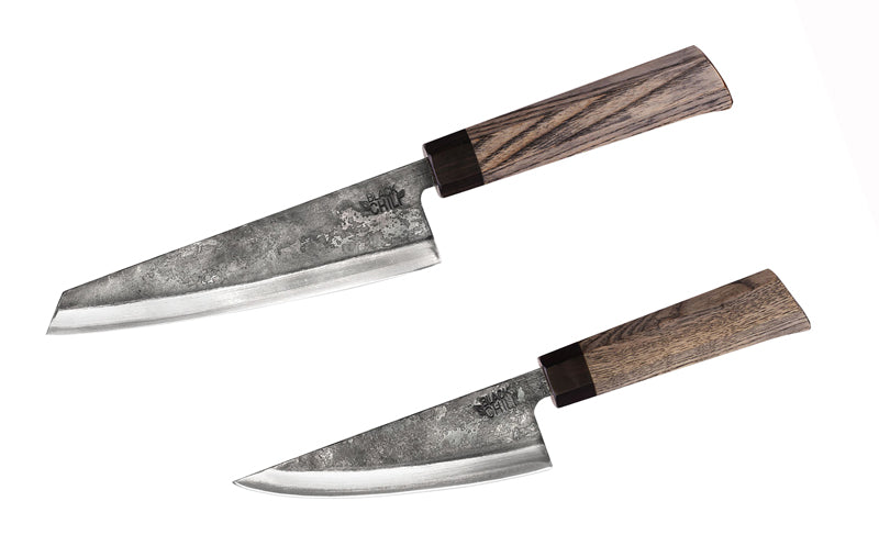 Blackchili STARTERSET, 2 Messer, Eschenholz