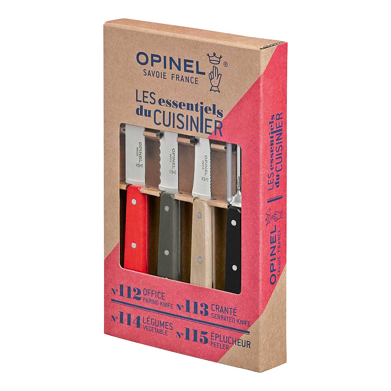 Opinel LES ESSENTIELS LOFT, 4-teilig