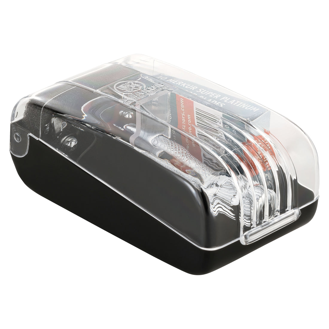 Merkur 33C Rasierhobel mit Etui und 10 Klingen