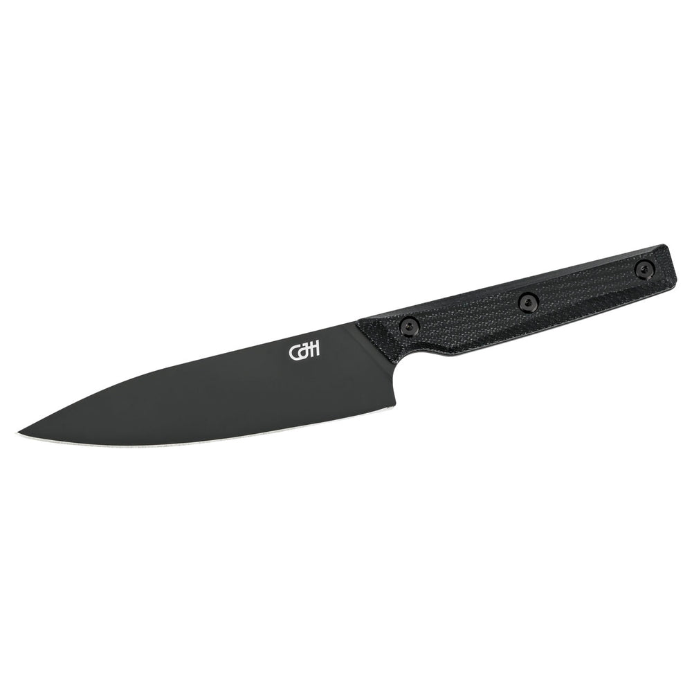 Herbertz CJH Kochmesser klein, VG10 Stahl, Micarta, schwarz