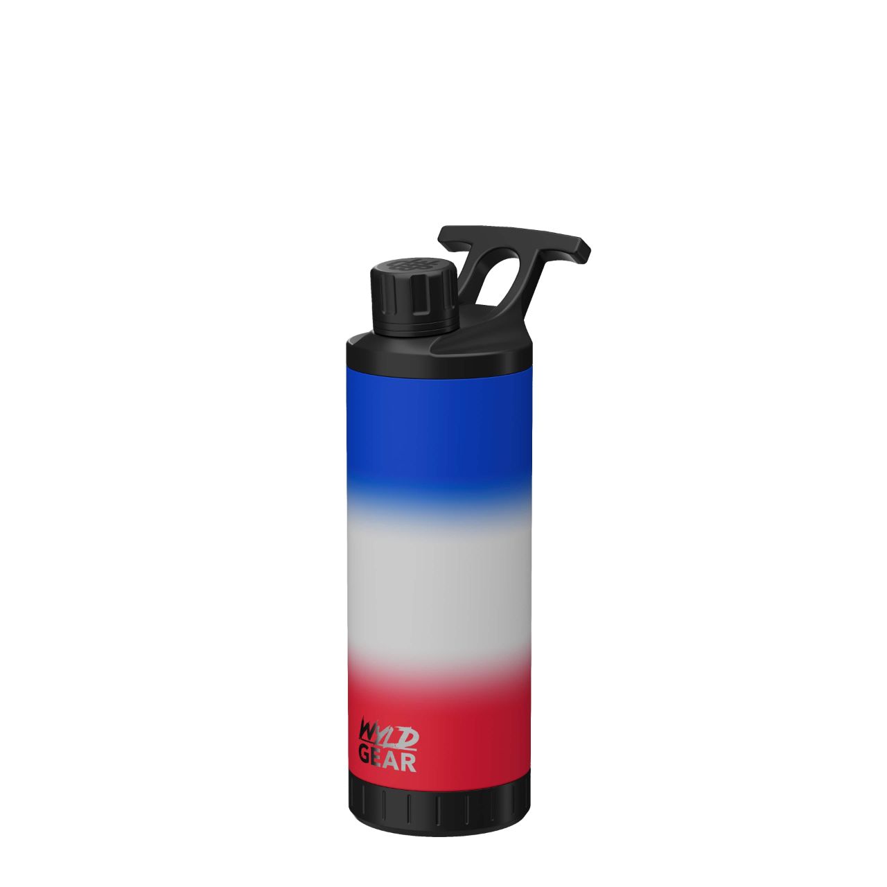 Wyld Gear MAG FLASK 18 OZ (532 ml), red/white/blue